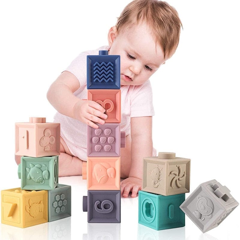 Blocos De Construção 3D Macios Para Bebês (Conjunto) - Best Opções